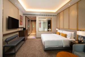 Bedroom with Tv