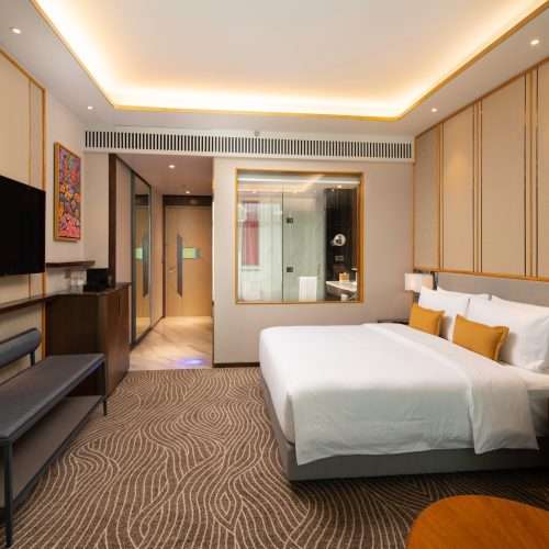 Bedroom with Tv