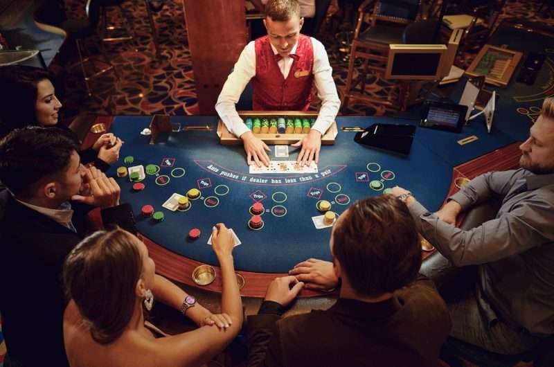 Dealer in poker