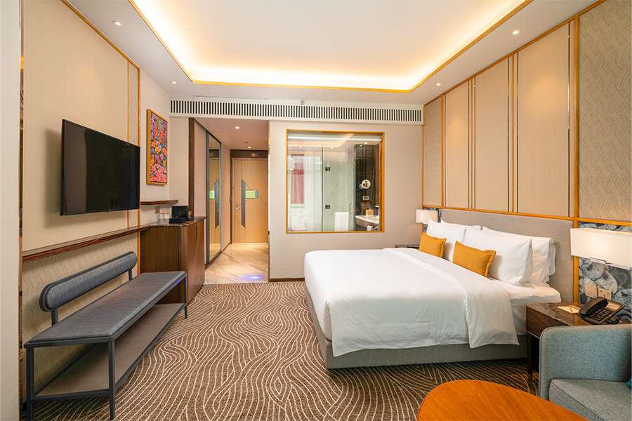 Hotel Room with TV