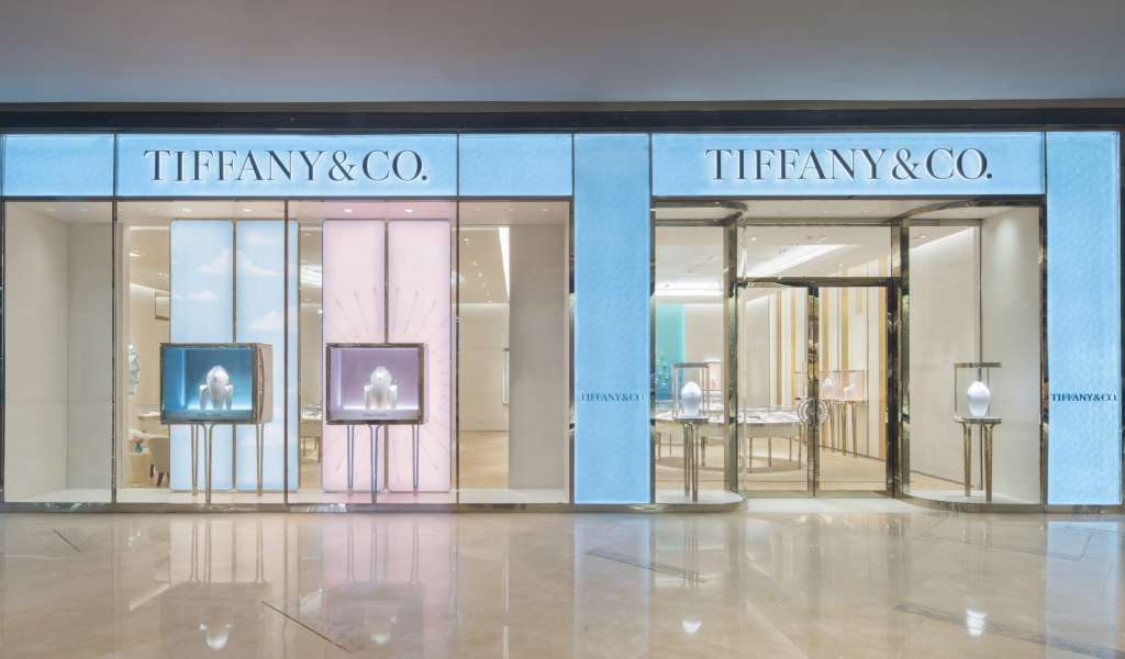Front of Tiffany and Co.
