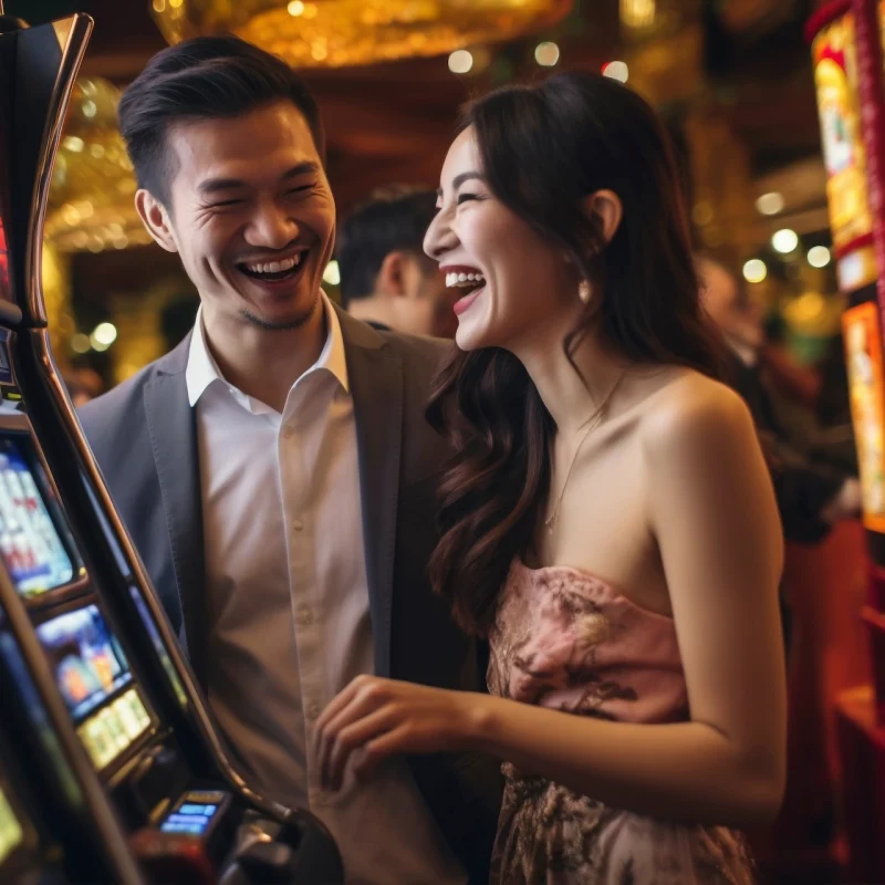 people playing at a casino