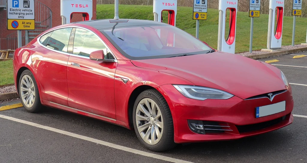 Tesla car