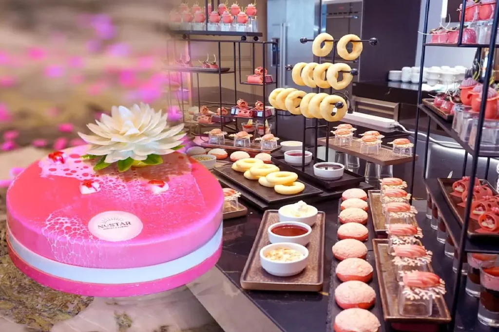 Photo of a wedding banquet