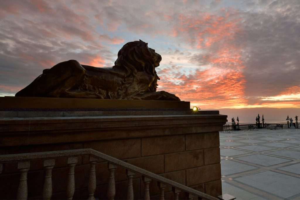Sunset from Temple of Leah
