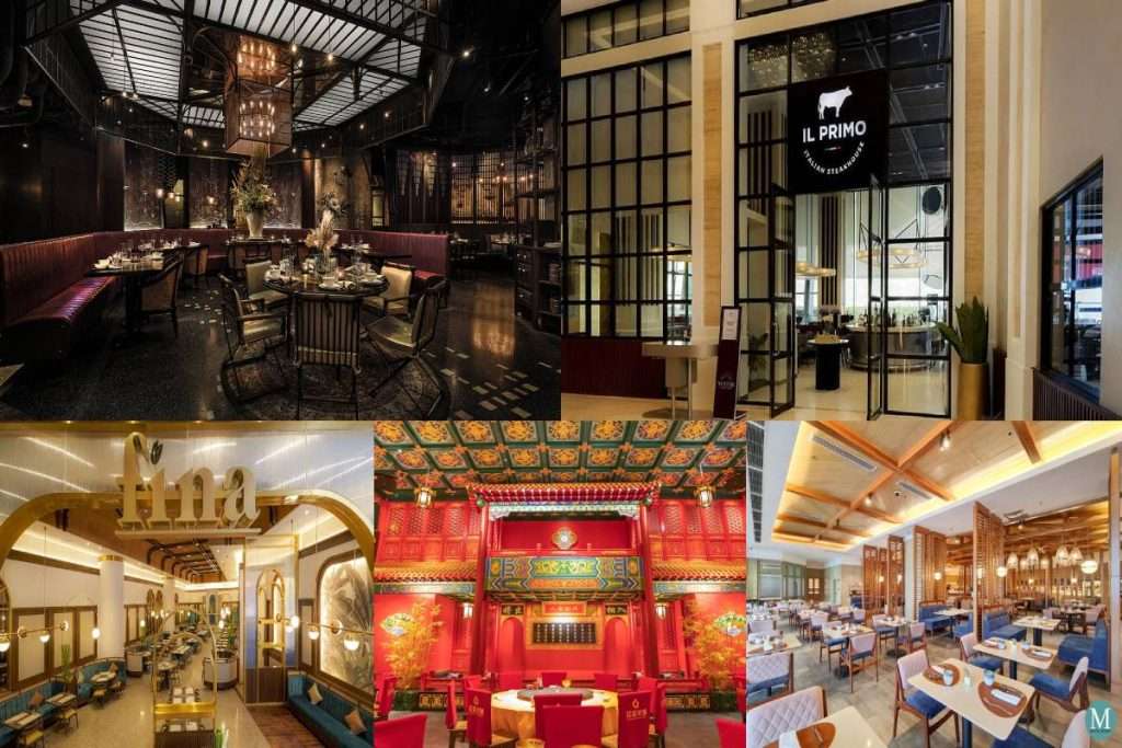 Restaurant options at NUSTAR